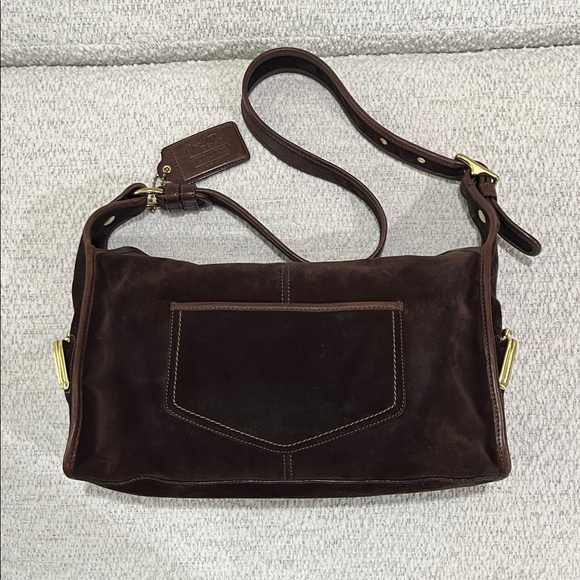 Coach Dark Brown Leather Bag - Picture 4 of 13